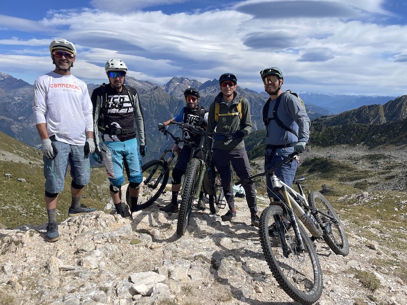 Sasso Bianco Torre St. Maria percorso Enduro in Valtellina