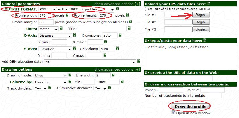 gpsvisualizer converti formati gps online