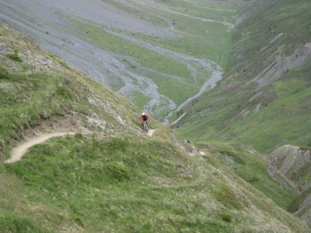 fotografie mountain bike livigno