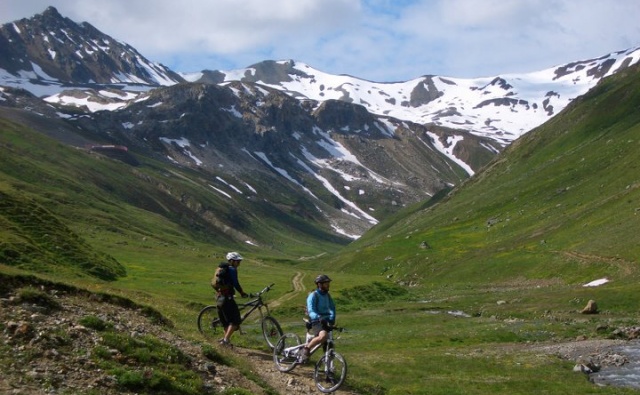 fotografie mountain bike livigno