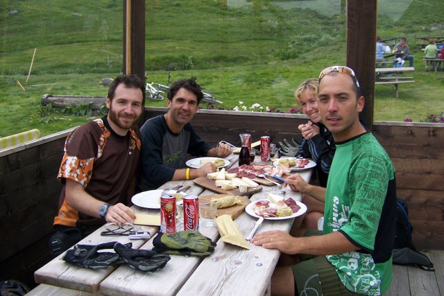 fotografie mountain bike livigno