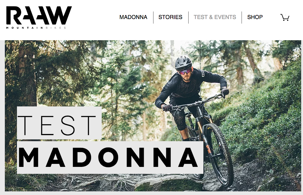 Raav Madonna - Test Bike