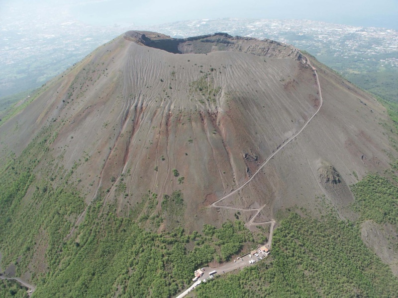 La salita al Vesuvio in Mountain Bike