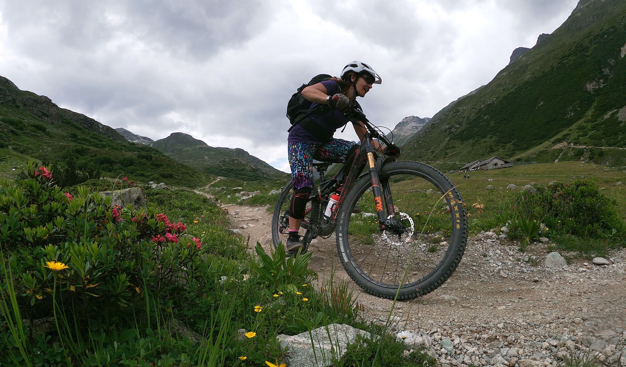 Suvretta itinerario mtb celerina engadina