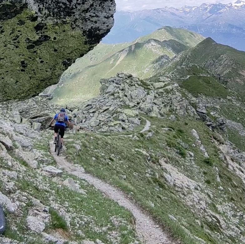 Dallo Stelvio a Glorenza in Mountain Bike