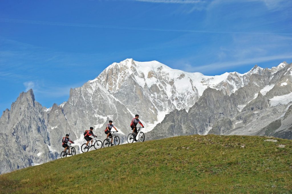 Tour monte bianco mtb