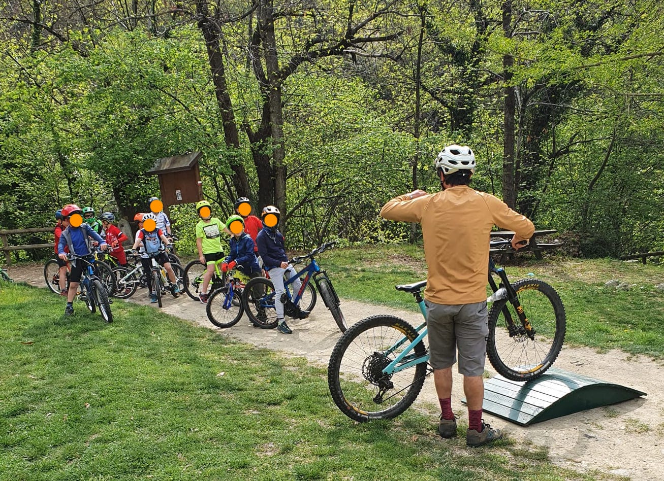 corso mtb bambini valtellina sondrio